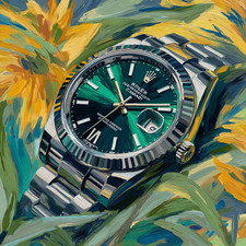 Rolex watch art - watch, 🖼️