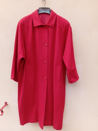 Cappotto monopetto rosso - cappotto,