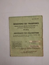 Piaggio Ciao Libretto  No Vespa