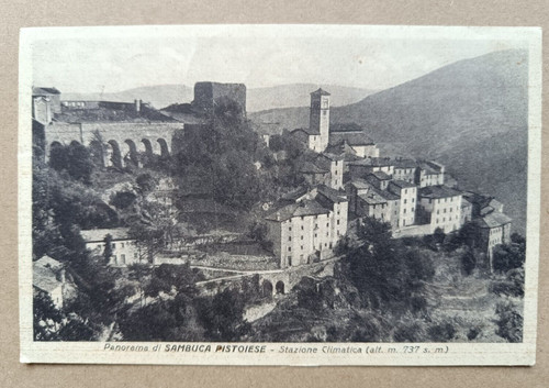 Cartolina sambuca pistoiese - cartolina,