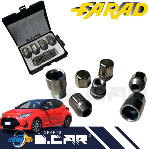 Farad kit dadi antifurto - farad,