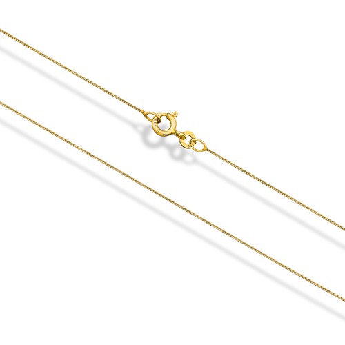 Collana oro 333 ancora cm - collana,