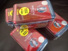 TIN BOX ADRENALYN ROAD TO UEFA EURO 2016 - 1 LIMITED ED + 54 CARD SIGILLATO!!