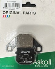 Pastiglie freno scooter elettrico ASKOLL ES1/2/3/PRO NGS2/3 XKP45/70/80