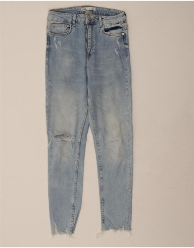 Jeans donna zara vita alta - zara,