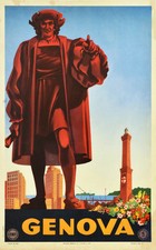 Poster da viaggio Genova