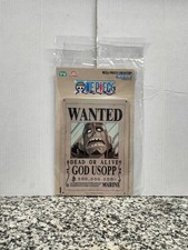 Targhe One Piece Wanted Usopp God Usop Uscita 4 Metal Poster 3d TV Sorrisi Limit