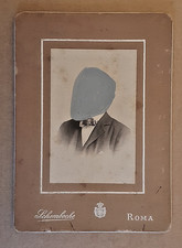foto d'epoca cartonata