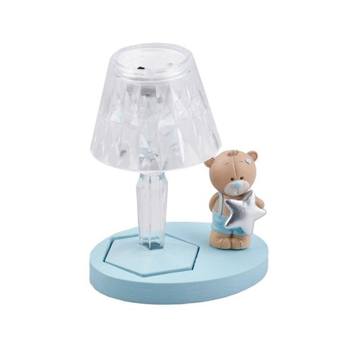 Orso orsetto celeste resina - orso,