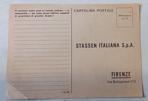 Cartolina postale stassen - postale,