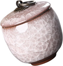 Contenitore per Ceneri Di Animali Domestici in Ceramica Sigillata Urna per Cani 