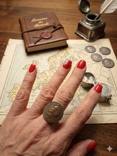 Anello Vintage Moneta Re