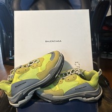 Balenciaga Triple S verde fluo