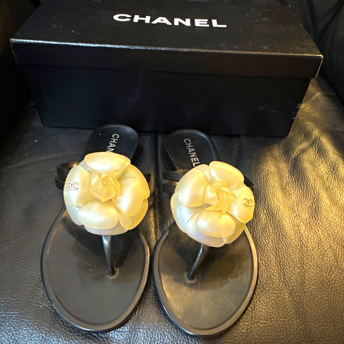 Sandali chanel jelly gomma - chanel,