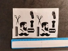 Set Completo Di Adesivi Neri