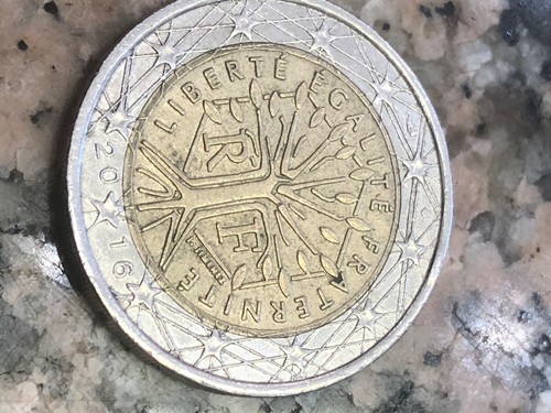 Moneta euro francese rara - 2,