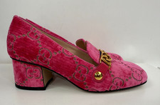 GUCCI SYLVIE mocassini rosa