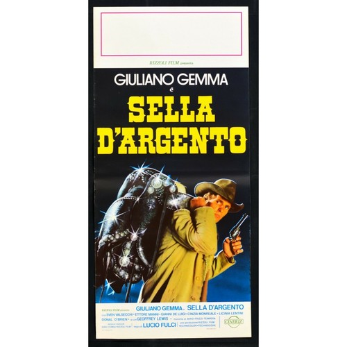 Locandina sella argento - sella, d'argento