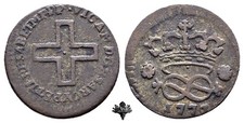 REGNO DI SARDEGNA 2 denari 1777 Vittorio Amedeo III Savoia