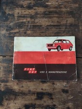 FIAT 127  Anno 1975  Libretto