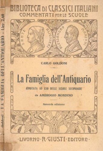 Famiglia dell antiquario - la, dell'antiquario.