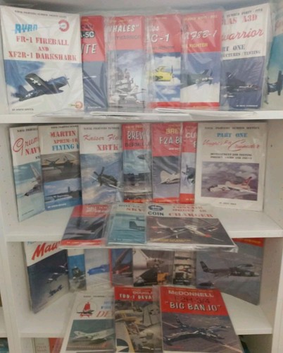 Naval fighters book collection - book,