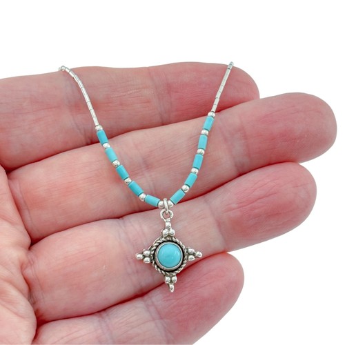 Collana vintage turchese