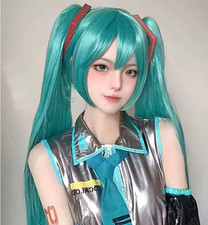 Parrucca Azzurra 105cm