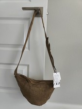 ZARA BORSA DONNA SCAMOSCIATA