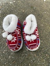 pantofole invernali natalizie