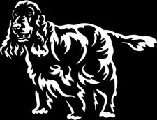 Adesivo INGLESE COCKER SPANIEL