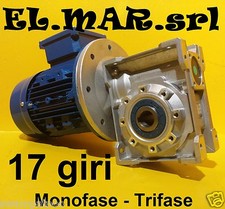 Motoriduttore 17 Giri HP 0,5