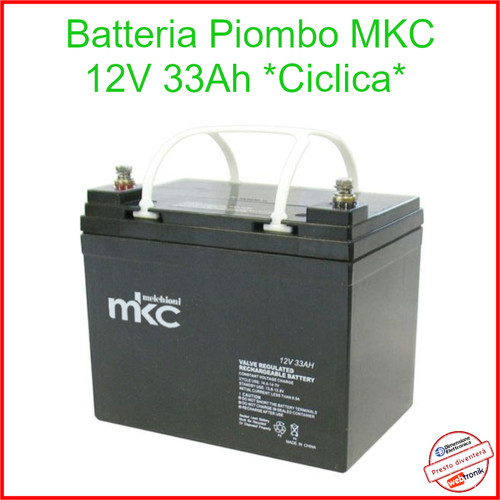 Batteria ciclica 12v - batteria, 33ah