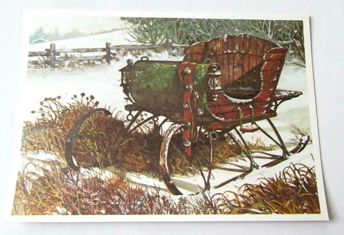 Cartolina natalizia vintage
