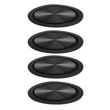  4 pezzi Piastra a membrana per radiatore passivo per altoparlanti per bassi per