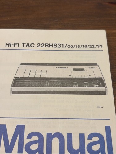 Philips 22rh831 amplificatore - philips,