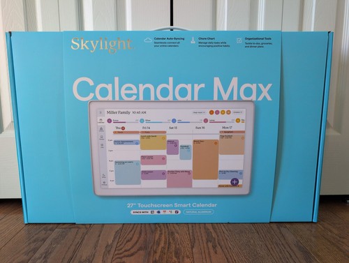 Skylight calendar max inch - 27,