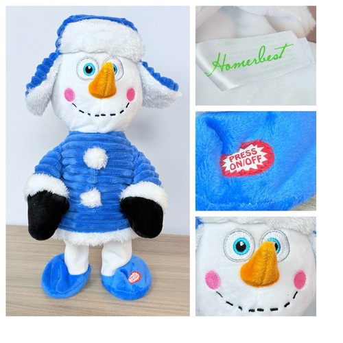 Peluche pupazzo neve - pupazzo,