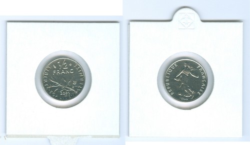 Francia franc stempelglanz - 1/2,