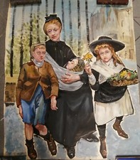 Enorme quadro metà secolo 60