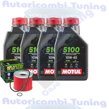 Kit tagliando olio motul 5100 - tagliando,