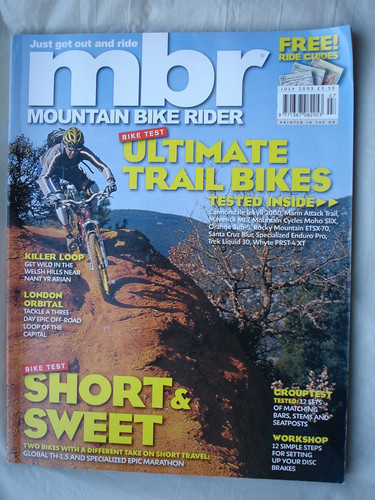 Mountain bike rider mbr rare - bike,