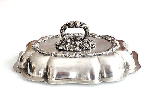 Vecchio vassoio terrine - vecchio,