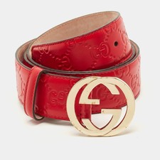 Cintura Gucci con fibbia G ad