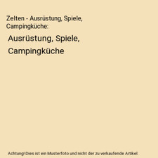 Zelten - Ausrüstung, Spiele