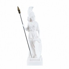 Statua atena con - con, gufo