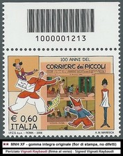 ** Italia 2008: CORRIERE DEI PICCOLI [Codice a Barre] Raybaudi