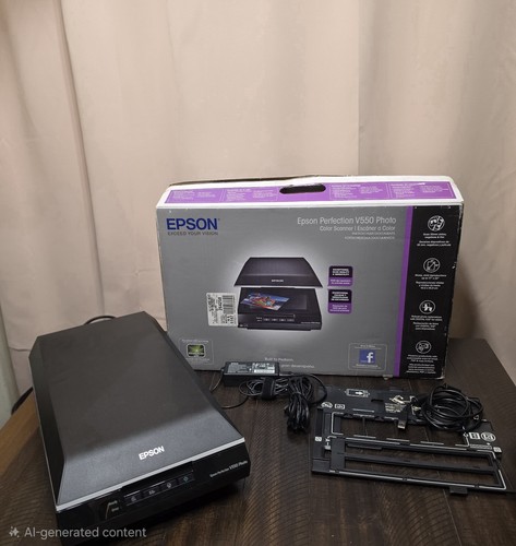 Epson perfection v550 scanner - epson,