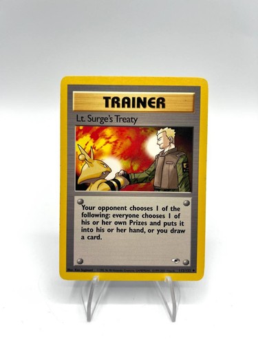 Carta pokemon set gym - set,