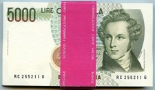 5000 LIRE 90 ESEMPLARI